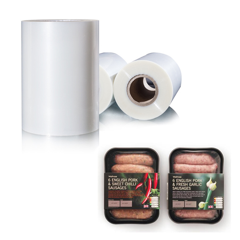 Película de sellado de bandejas HSQY de 230 mm para bandejas de alimentos y comidas CPET