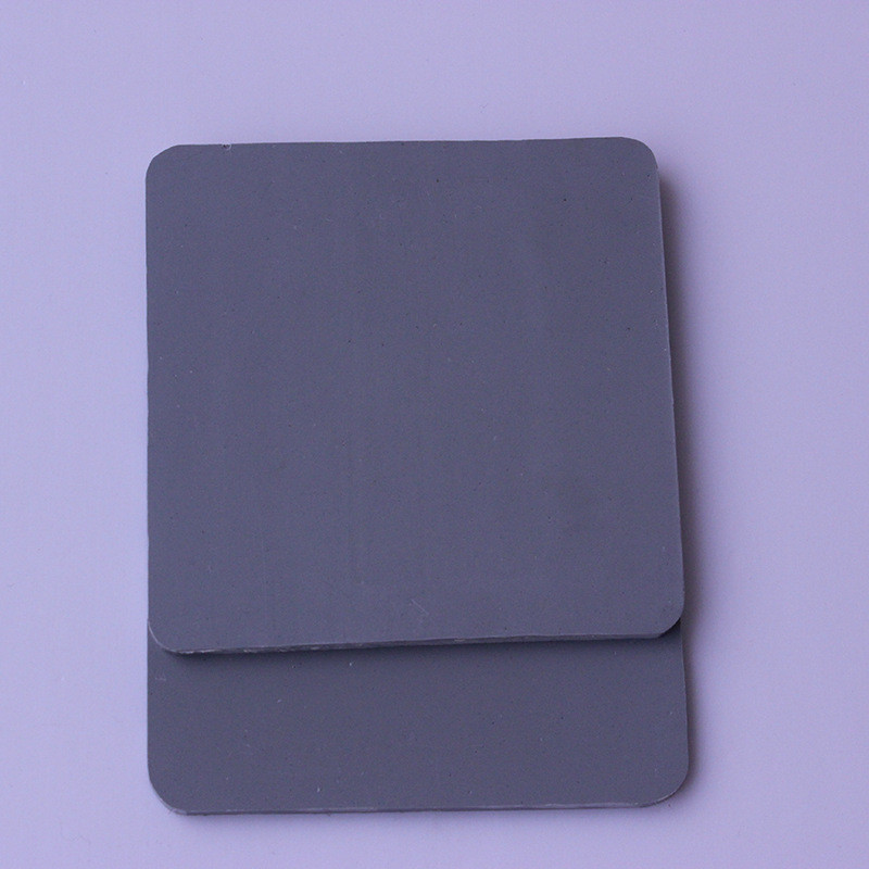 Hoja de PVC gris de 3 mm a 9 mm de espesor 