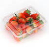 HSQY 6,81*6,81 pulgadas de caja de fruta PET, bandeja de plástico transparente redonda disponible para mascotas