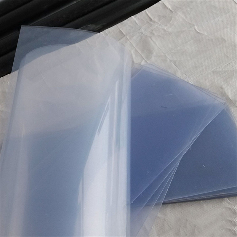 Hoja de PVC de polímero rígido mate transparente del fabricante