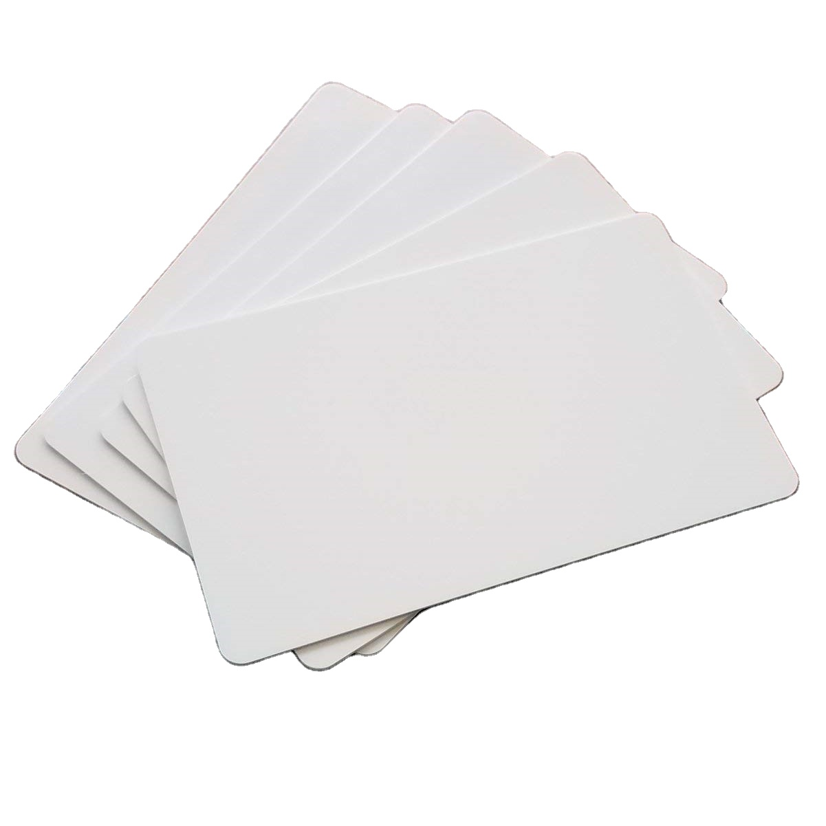 Lámina de PVC de inyección de tinta blanca para tarjeta 