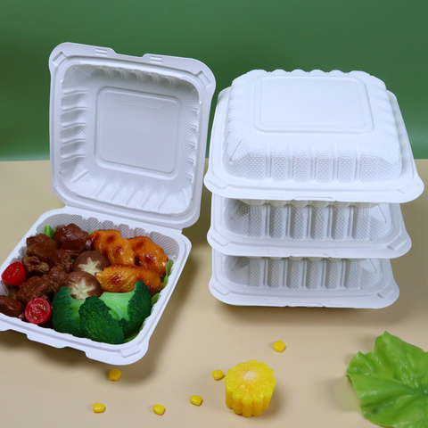 Recipientes de comida de plástico aptos para microondas HSQY 81PP1C PP 