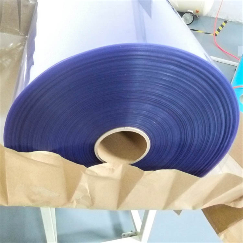 Rollos de láminas de plástico rígido transparente de PVC