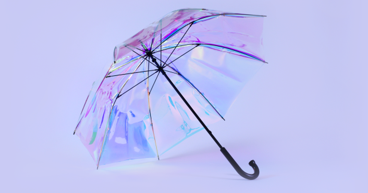 Película Suave Transparente Resistente para Paraguas 