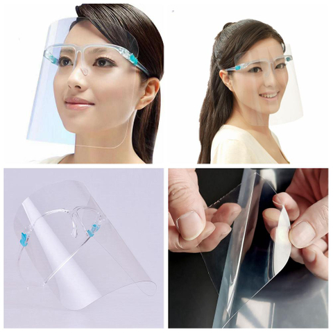 Hoja de PET antivaho de plástico transparente de alta calidad 0,25 mm a prueba de salpicaduras para protector facial transparente