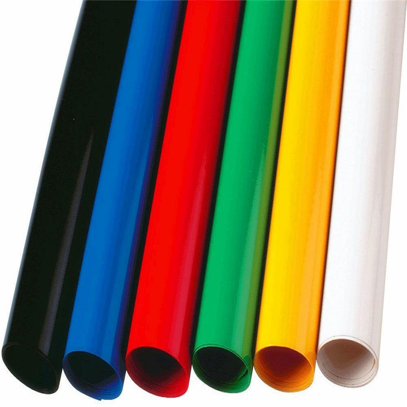 Hoja de película de vinilo coloreada de plástico suave para pisos y decoración en materiales de PVC
