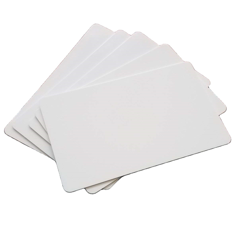 Hoja de PVC en relieve o esmerilado o de inyección de tinta para tarjeta de plástico